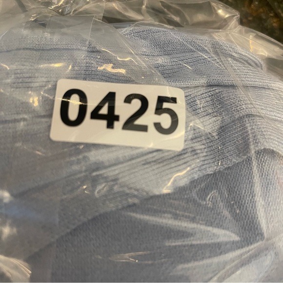 Vtg Y2K Soft Surroundings Sweater Women’s Small Baby Dill Pastel Blue Balletcore - Picture 8 of 8